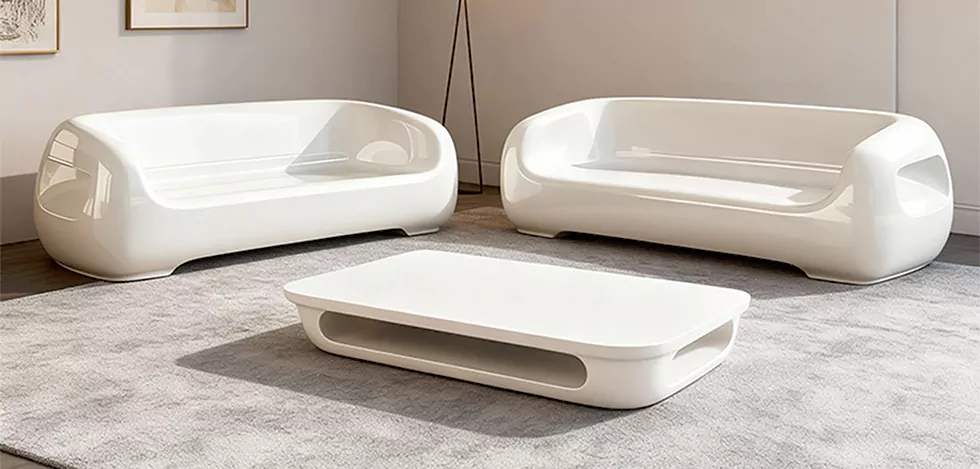 Premium Designer FRP Outdoor Indoor Sofa